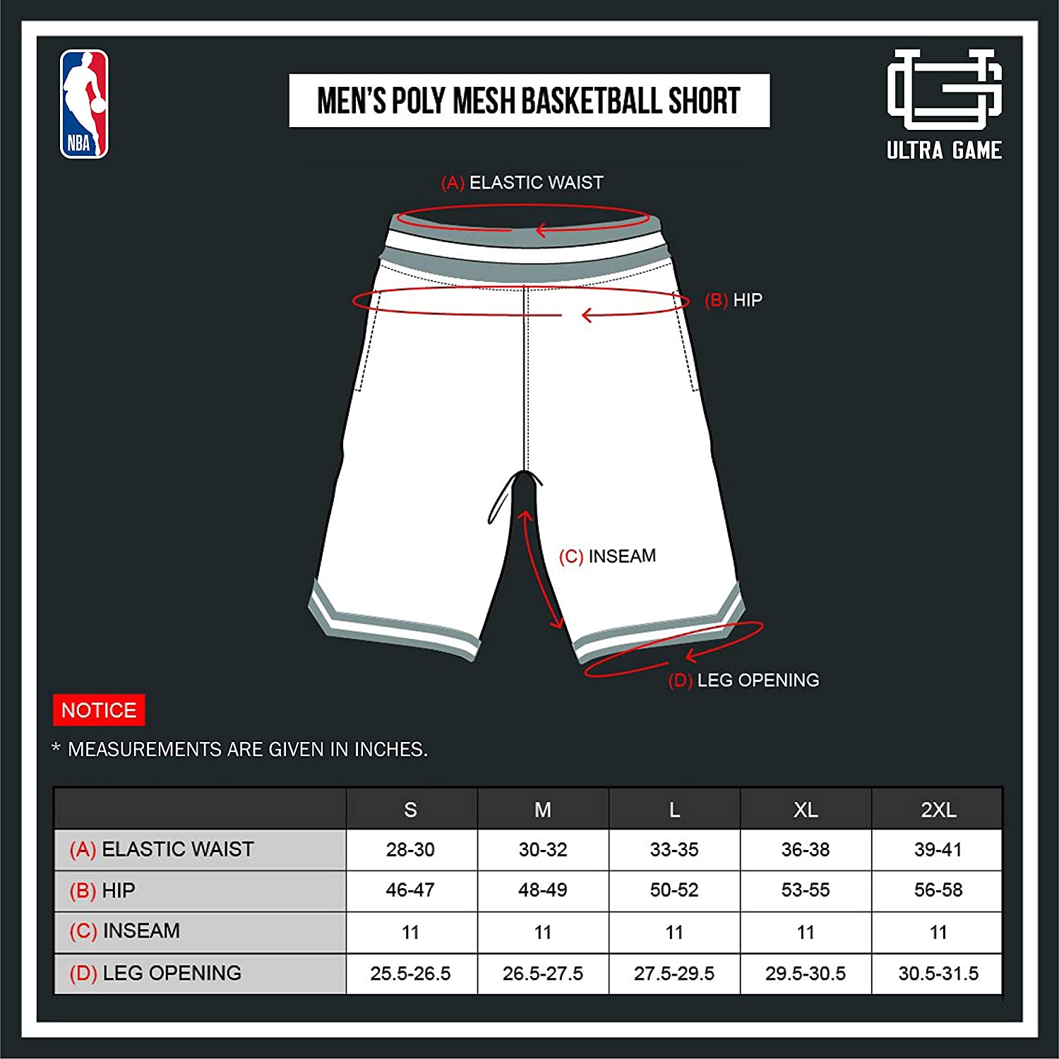 NBA Washington Wizards Men's Basketball Shorts|Washington Wizards