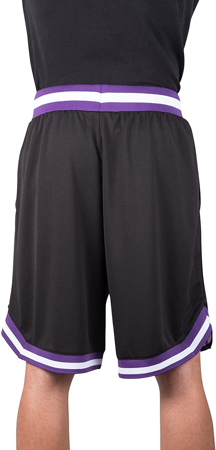 Men's NBA Basketball Shorts By Ultra Game - Officially Licensed Active Training & Lounge Shorts With Team Graphics