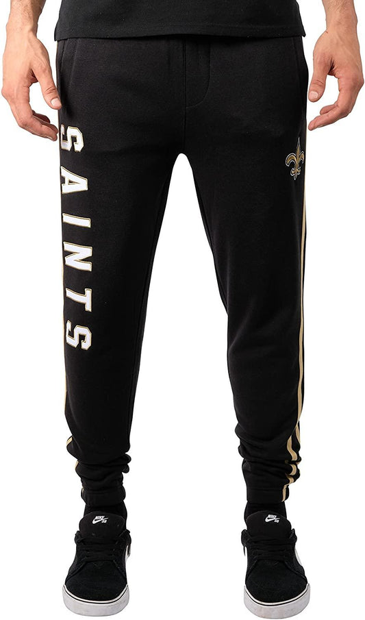 Ultra Game NFL New Orleans Saints Men's Basic Jogger|New Orleans Saints - UltraGameShop