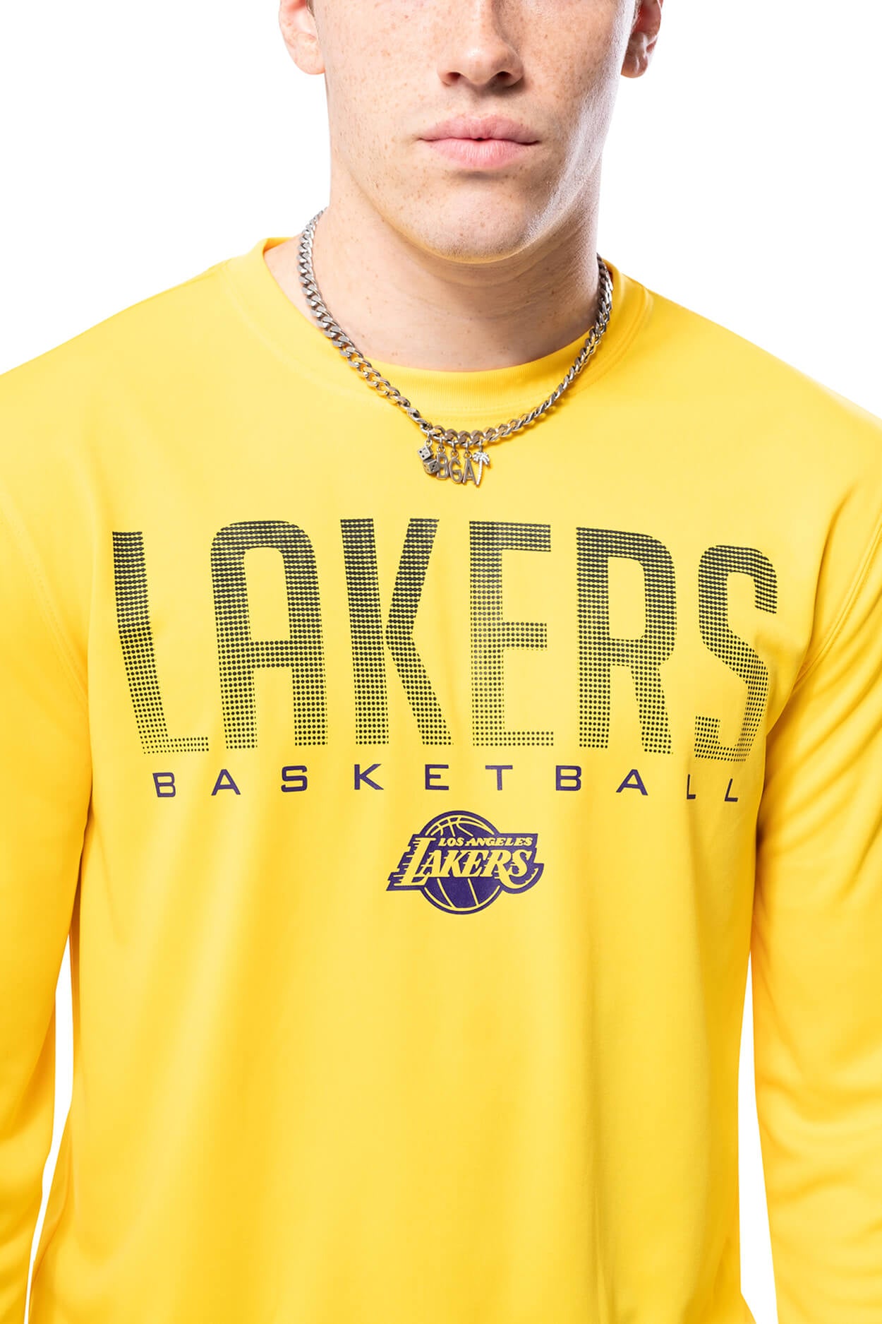 NBA Los Angeles Lakers Men's Long Sleeve Tee|Los Angeles Lakers