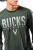 NBA Milwaukee Bucks Men's Long Sleeve Tee|Milwaukee Bucks