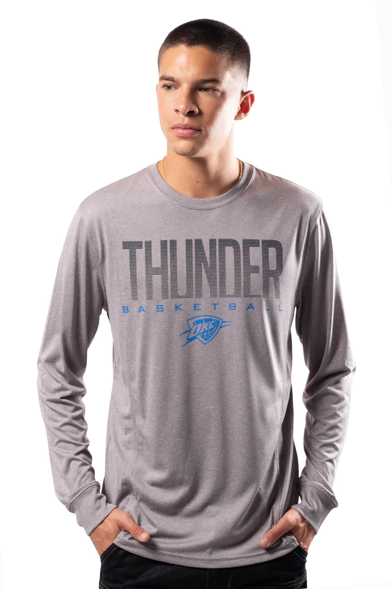 NBA Oklahoma City Thunder Men's Long Sleeve Tee|Oklahoma City Thunder