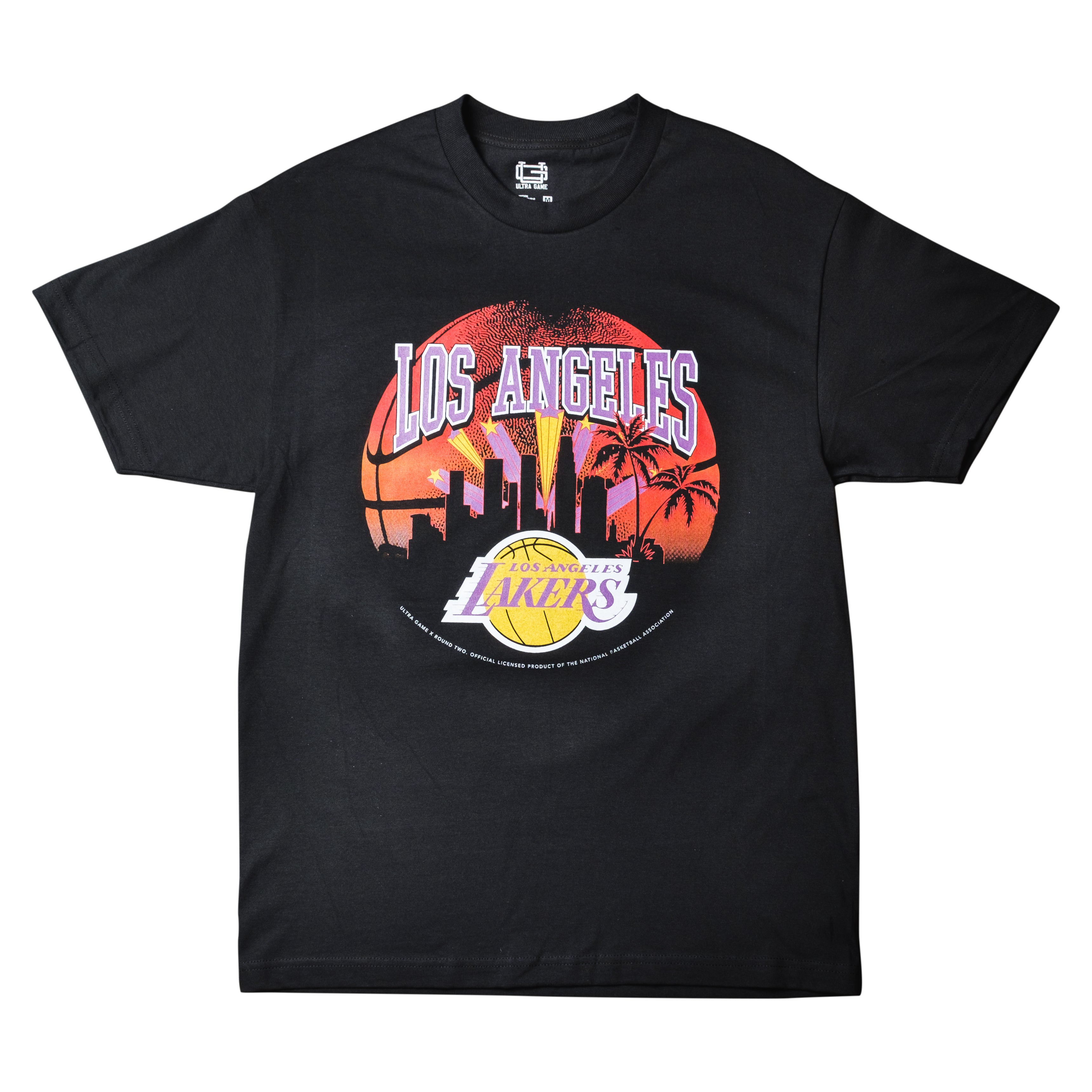 LA Lakers x Round Two Tee in Black
