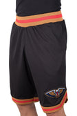 Ultra Game NBA Official Men‚Äôs Active Knit Basketball Training Shorts - Unisex, New Orleans Pelicans, Black|New Orleans Pelicans