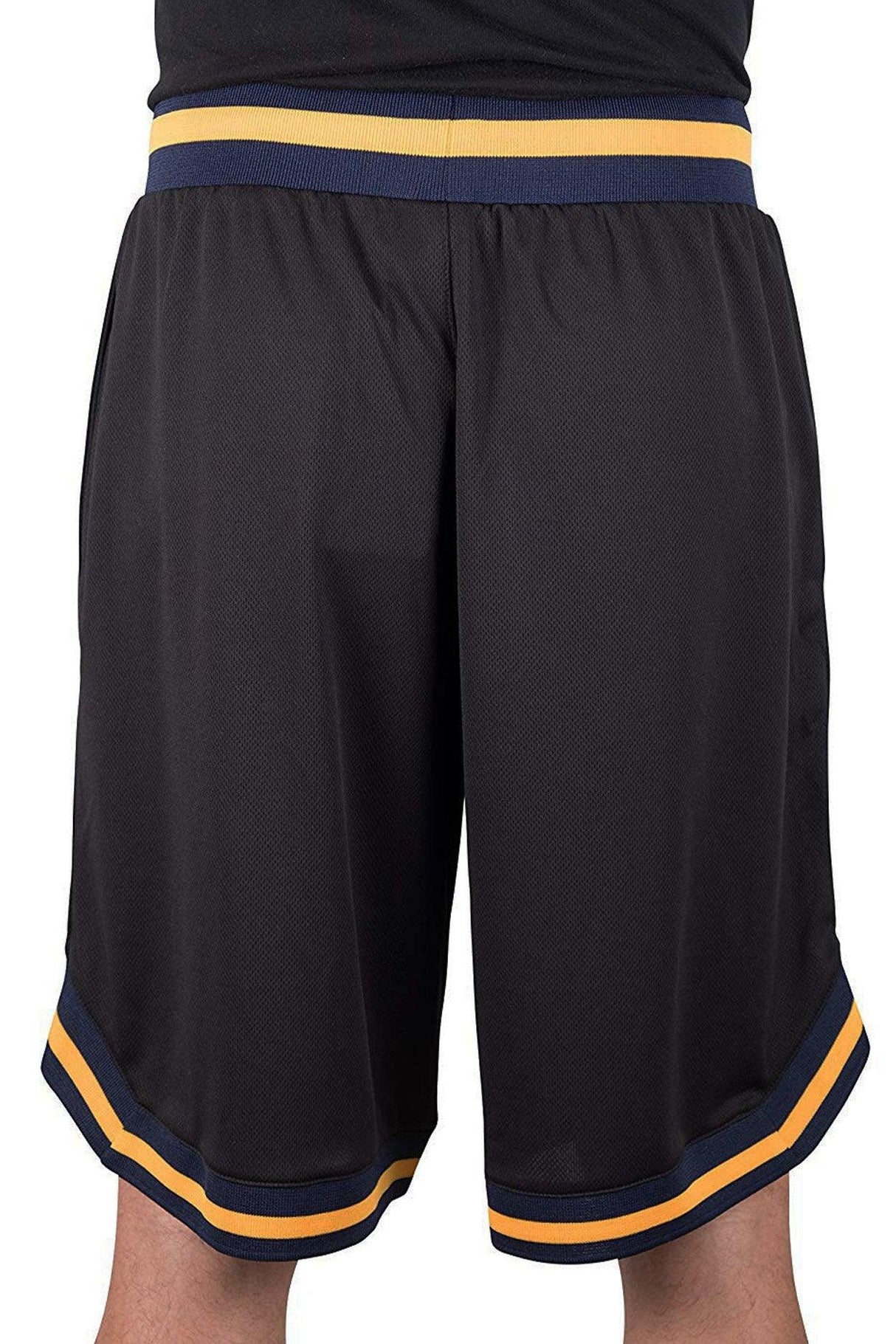 Ultra Game NBA Official MenÄôs Active Knit Basketball Training Shorts - Unisex, Utah Jazz, Black|Utah Jazz